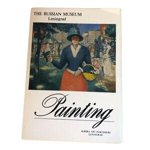 Vintage 1988 Set of 17 Postcards Artists of the World USSR Leningrad Museum